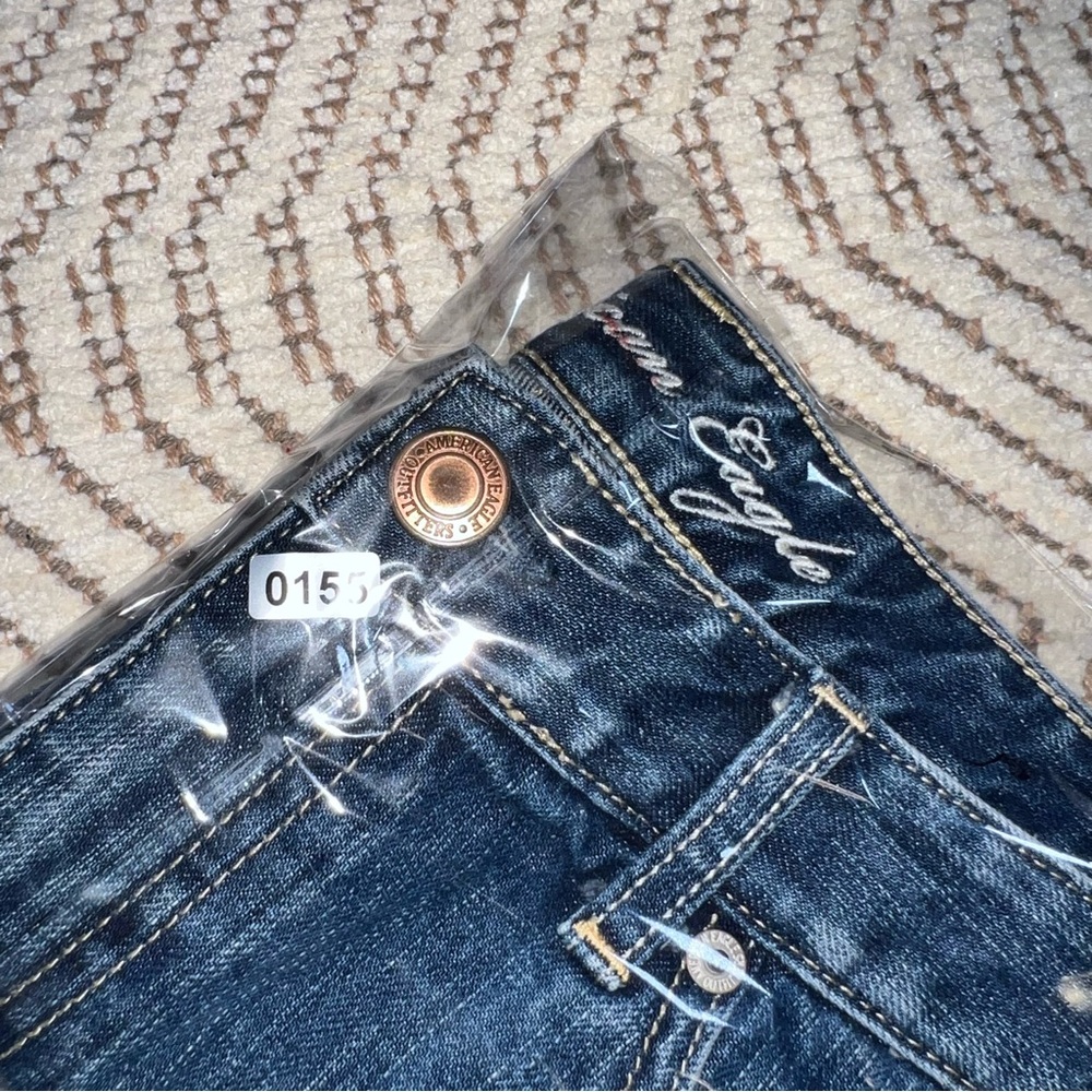 American Eagle Mini Jean Skirt Size 8 - Picture 9 of 9